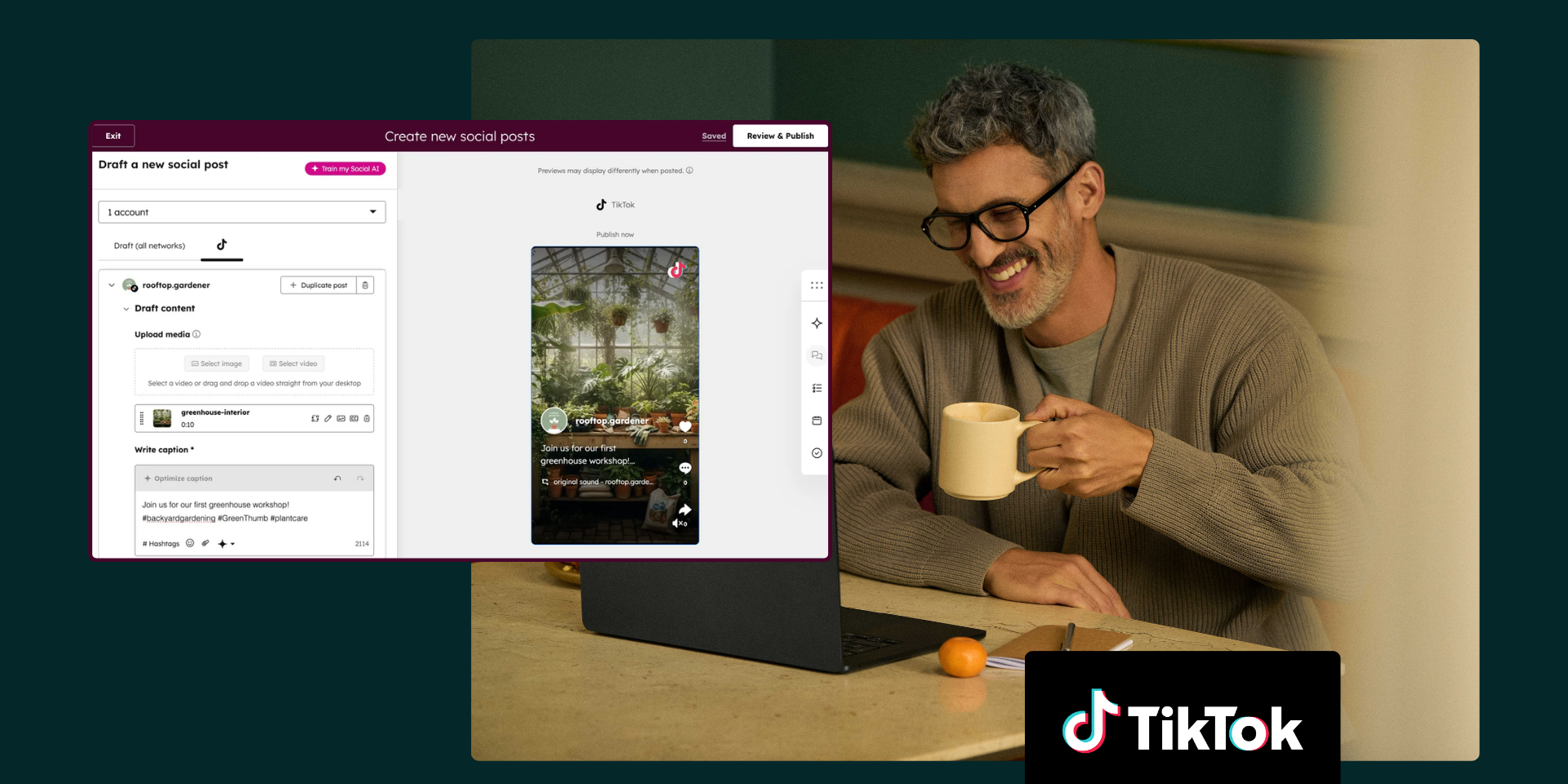 New: Connect TikTok in HubSpot