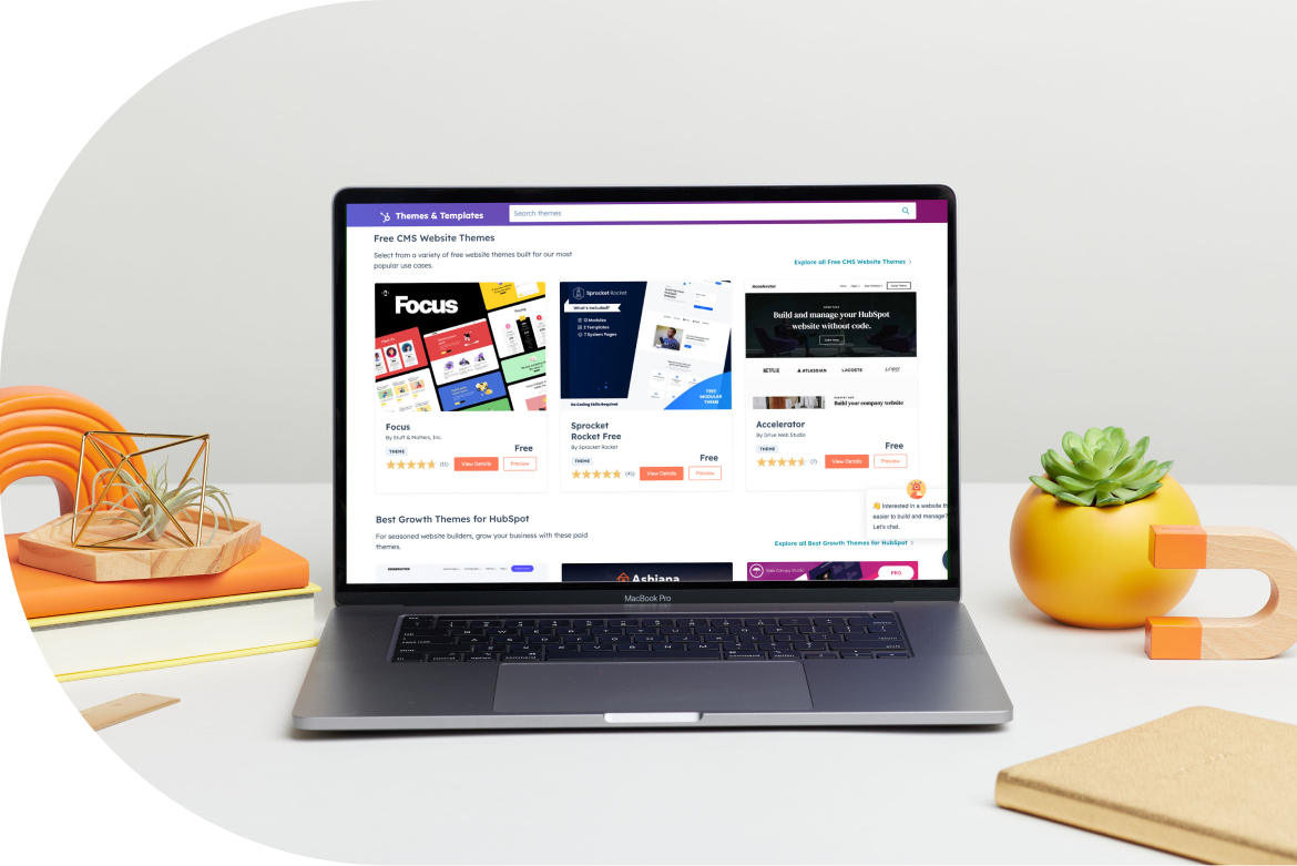 HubSpot Template Marketplace